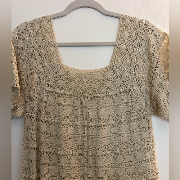 Vintage crochet maxi dress - Picture 2 of 4